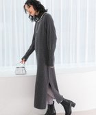 【アーバンリサーチ ロッソ/URBAN RESEARCH ROSSO】のヤク混サイドスリット畦ニットワンピース 人気、トレンドファッション・服の通販 founy(ファニー) ファッション Fashion レディースファッション Fashion for Women ワンピース Dresses ニットワンピース Knit Dresses 2024年 2024 2024-2025秋冬・A/W Autumn/Winter 2024–25 AW24–25 冬 Winter / This Winter ストール Stole, Wrap スリット Slit, Slit Detail バランス Balance, Style Balance ロング Long, Long-Length 畦 Ribbed Knit A/W・秋冬 Autumn/Winter thumbnail CHARCOAL|ID: prp329100004824636 ipo3291000000035111394