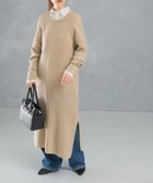 【アーバンリサーチ ロッソ/URBAN RESEARCH ROSSO】のヤク混サイドスリット畦ニットワンピース 人気、トレンドファッション・服の通販 founy(ファニー) ファッション Fashion レディースファッション Fashion for Women ワンピース Dresses ニットワンピース Knit Dresses 2024年 2024 2024-2025秋冬・A/W Autumn/Winter 2024–25 AW24–25 冬 Winter / This Winter ストール Stole, Wrap スリット Slit, Slit Detail バランス Balance, Style Balance ロング Long, Long-Length 畦 Ribbed Knit A/W・秋冬 Autumn/Winter thumbnail BEIGE|ID: prp329100004824636 ipo3291000000035111395