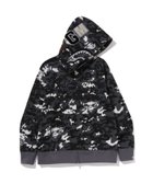 【ア ベイシング エイプ/A BATHING APE】のMULTI PIXEL CAMO SHARK REGULAR FIT FULL ZIP HOODIE 人気、トレンドファッション・服の通販 founy(ファニー) ファッション Fashion レディースファッション Fashion for Women グラフィック Graphic, Graphic Design モチーフ Motif, Design Theme thumbnail BLACK|ID: prp329100004824640 ipo3291000000035089210