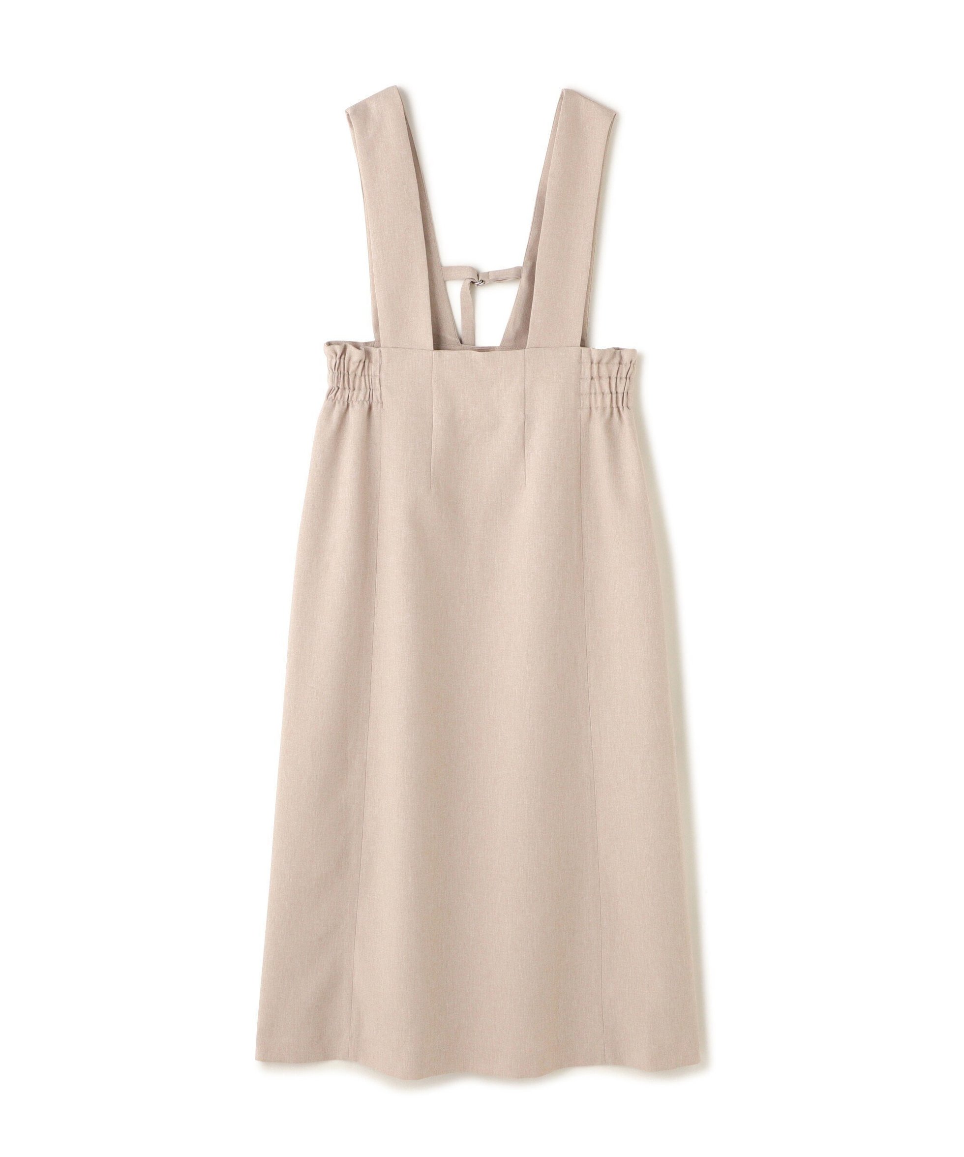 【フリーズマート/FREE'S MART】のサイドゴム前後2wayジャンスカ インテリア・キッズ・メンズ・レディースファッション・服の通販 founy(ファニー) 　ファッション　Fashion　レディースファッション　Fashion for Women　フィット　Fit, Slim Fit　切替　Switching, Contrast Panel　ベージュ|ID: prp329100004824641 ipo3291000000035089225