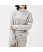 【アンタイトル/UNTITLED】の【大人な品格/ふわふわニット】フォックスカシミヤ コクーンニット ライトグレー|ID: prp329100004824652 ipo3291000000035089473