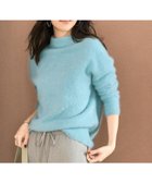 【アンタイトル/UNTITLED】の【大人な品格/ふわふわニット】フォックスカシミヤ コクーンニット ライトグリーン|ID: prp329100004824652 ipo3291000000035171781