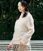 【アンタイトル/UNTITLED】の【大人な品格/ふわふわニット】フォックスカシミヤ コクーンニット グレージュ|ID: prp329100004824652 ipo3291000000035171784