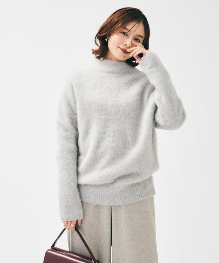 【アンタイトル/UNTITLED】の【大人な品格/ふわふわニット】フォックスカシミヤ コクーンニット インテリア・キッズ・メンズ・レディースファッション・服の通販 founy(ファニー) https://founy.com/ ファッション Fashion レディースファッション Fashion for Women トップス・カットソー Cut & Sew Tops ニット Knit Tops & Sweaters おすすめ Recommended / Our Picks エレガント 上品 Elegant シンプル Simple, Minimal スマート Smart, Elegant フォックス Fox, Fox Fur ボトルネック Bottle Neck, Mock Neck |ID: prp329100004824652 ipo3291000000035257782