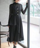 【アールピーエス/rps】のチュールレイヤードワンピース 人気、トレンドファッション・服の通販 founy(ファニー) ファッション Fashion レディースファッション Fashion for Women ワンピース Dresses アシンメトリー Asymmetrical Style コンパクト Compact, Small Size チュール Tulip, Tulip Motif ポケット Pocket, Pocket Detail ループ Loop, Loop Knit thumbnail ブラック|ID: prp329100004824655 ipo3291000000035089518