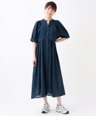 【アフタヌーンティー リビング/Afternoon Tea LIVING】のインド綿ボイル切替ワンピース 人気、トレンドファッション・服の通販 founy(ファニー) ファッション Fashion レディースファッション Fashion for Women ワンピース Dresses インド Indian Textile キャミソール Camisole, Spaghetti Strap Top ギャザー Gathered, Ruffled シアー Sheer, See-Through シンプル Simple, Minimal スキッパー Skipper, Open Collar ネップ Nepp, Slub Yarn ペチコート Petticoat, Underskirt 切替 Switching, Contrast Panel 軽量 Lightweight, Ultra Light thumbnail ダークブルー|ID: prp329100004824656 ipo3291000000035089529