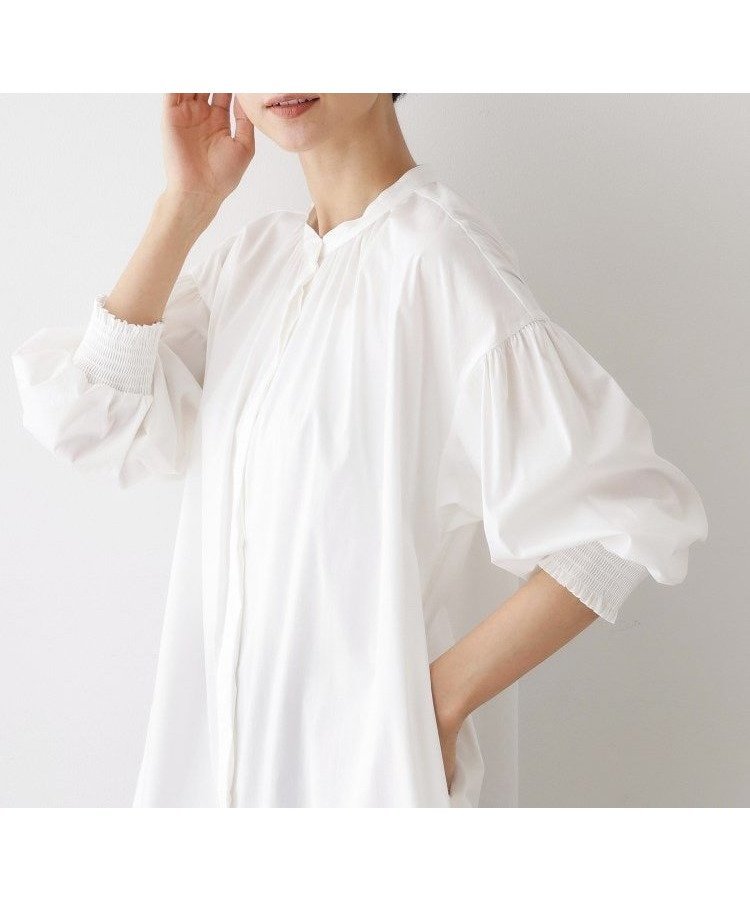 【デッサン/Dessin】の【洗える】ラグランスリーブチュニックシャツ 人気、トレンドファッション・服の通販 founy(ファニー) 　ファッション　Fashion　レディースファッション　Fashion for Women　トップス・カットソー　Cut & Sew Tops　シャツ・ブラウス・オフィスカジュアル　Elegant Blouses & Button-Ups　おすすめ　Recommended / Our Picks　インナー　Innerwear　カットソー　Cut and Sewn Top　シャーリング　Shirring, Ruched　スマート　Smart, Elegant　スリーブ　Sleeve, Long Sleeve / Short Sleeve　タートルネック　Turtleneck, High Neck　チュニック　Tunic, Long Top　テーパード　Tapered, Tapered Pants　デニム　Denim, Jeans Material　フレア　Flare, Flared　ポケット　Pocket, Pocket Detail　ワイド　Wide, Wide Fit　楽ちん　Easy Fit, Comfortable　洗える　Machine Washable　羽織　Haori, Light Jacket　軽量　Lightweight, Ultra Light　 other-1|ID: prp329100004824658 ipo3291000000035089574