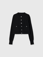 【アニュアンス/anuans】のベーシックウールニットカーディガン 人気、トレンドファッション・服の通販 founy(ファニー) ファッション Fashion レディースファッション Fashion for Women トップス・カットソー Cut & Sew Tops ニット Knit Tops & Sweaters カーディガン・羽織り Layered Style Cardigans イタリア Italy カーディガン Cardigan, Knitwear ベーシック Basic, Essential ラグジュアリー Luxury, Elegant エレガント 上品 Elegant 今季 This Season, Current Season 夏 Summer thumbnail BLACK|ID: prp329100004824660 ipo3291000000035089593