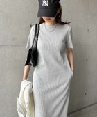 【アンドミー/andme】のセルフカット リブ クルーネック 半袖 ワンピース 人気、トレンドファッション・服の通販 founy(ファニー) ファッション Fashion レディースファッション Fashion for Women ワンピース Dresses 人気 Popular, Best Seller ポケット Pocket, Pocket Detail 半袖 Short Sleeve, Half Sleeve マキシ Maxi, Full Length おすすめ Recommended / Our Picks thumbnail 杢グレー|ID: prp329100004824670 ipo3291000000035089729