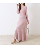 【クチュール ブローチ/Couture Brooch】の【上品な落ち感・美シルエット】アイレットリブデザインニットワンピース 人気、トレンドファッション・服の通販 founy(ファニー) ファッション Fashion レディースファッション Fashion for Women ワンピース Dresses ニットワンピース Knit Dresses シンプル Simple, Minimal スマート Smart, Elegant おすすめ Recommended / Our Picks エレガント 上品 Elegant セレモニー Ceremony ビジネス 仕事 通勤 Business / Work / Commuting 2025年 2025 2025春夏・S/S Spring/Summer 2025 SS25 thumbnail ピンク|ID: prp329100004824671 ipo3291000000035089734