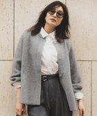 【アンタイトル/UNTITLED】の【軽アウター/ミドル丈】ウールニットコーディガン グレー|ID: prp329100004824682 ipo3291000000035090004