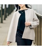 【アンタイトル/UNTITLED】の【軽アウター/ミドル丈】ウールニットコーディガン グレージュ|ID: prp329100004824682 ipo3291000000035090007