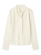 【フレイ アイディー/FRAY I.D】のボウタイVネックニットトップス 人気、トレンドファッション・服の通販 founy(ファニー) ファッション Fashion レディースファッション Fashion for Women トップス・カットソー Cut & Sew Tops ニット Knit Tops & Sweaters Vネックトップス V-Neck Tops / V-Cut Neckline Shirts エレガント 上品 Elegant コンパクト Compact, Small Size ジャケット Jacket, Outerwear ストレッチ Stretch, Stretchy Fabric スマート Smart, Elegant デコルテ Décolleté, Neckline 定番 Standard, Basic Item フィット Fit, Slim Fit リュクス Luxury, Elegant, High-End, Chic おすすめ Recommended / Our Picks thumbnail IVR[003]|ID: prp329100004824684 ipo3291000000035090056