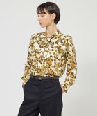 【ポール スチュアート/Paul Stuart】の【Nikkei magazine掲載】【ウォッシャブル】グラデーションフラワー ブラウス 人気、トレンドファッション・服の通販 founy(ファニー) ファッション Fashion レディースファッション Fashion for Women トップス・カットソー Cut & Sew Tops シャツ・ブラウス・オフィスカジュアル Elegant Blouses & Button-Ups インナー Innerwear ウォッシャブル Machine Washable グラデーション Gradient, Ombre シンプル Simple, Minimal ジャケット Jacket, Outerwear フラワー Flower, Floral フランス France, French プリント Print, Printed Pattern ラウンド Round, Round Neck エレガント 上品 Elegant 雑誌 Magazine, Fashion Magazine thumbnail イエロー|ID: prp329100004824691 ipo3291000000035090203