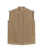 【トゥモローランド/TOMORROWLAND】のシャンブレータフタ ノースリーブブラウス 人気、トレンドファッション・服の通販 founy(ファニー) ファッション Fashion レディースファッション Fashion for Women トップス・カットソー Cut & Sew Tops キャミソール&ノースリーブ Camisoles & Sleeveless Tops シャツ・ブラウス・オフィスカジュアル Elegant Blouses & Button-Ups インナー Innerwear ジャケット Jacket, Outerwear タオル Towel, Bath Towel ノースリーブ Sleeveless, No-Sleeve フリル Frill, Ruffle ボトム Bottoms, Lower Wear thumbnail 47 ブラウン|ID: prp329100004824697 ipo3291000000035090309