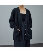 【サロン アダム エ ロペ/SALON adam et rope'】の【WEB限定】フォックスウールVネックニットカーディガン 人気、トレンドファッション・服の通販 founy(ファニー) ファッション Fashion レディースファッション Fashion for Women トップス・カットソー Cut & Sew Tops ニット Knit Tops & Sweaters カーディガン・羽織り Layered Style Cardigans Vネックトップス V-Neck Tops / V-Cut Neckline Shirts カシュクール Wrap Design カーディガン Cardigan, Knitwear デニム Denim, Jeans Material フェイス Face, Facial Design フォックス Fox, Fox Fur フロント Front, Front Design ポケット Pocket, Pocket Detail ミリタリー Military, Army Style ラグジュアリー Luxury, Elegant A/W・秋冬 Autumn/Winter エレガント 上品 Elegant thumbnail チャコール(06)|ID: prp329100004824699 ipo3291000000035112991