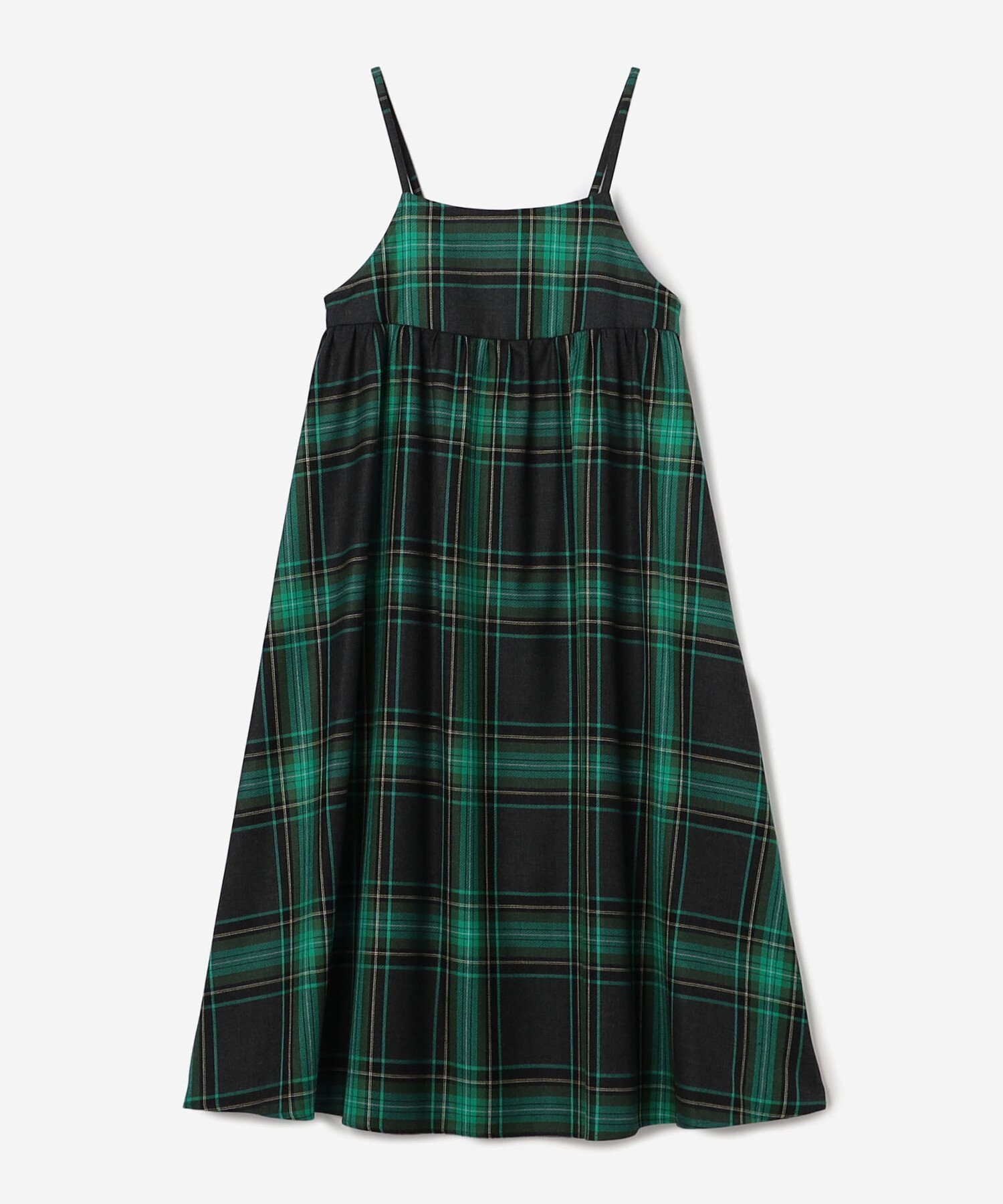 【ビショップ/Bshop】のウーステッドウール キャミソールワンピース WOMEN インテリア・キッズ・メンズ・レディースファッション・服の通販 founy(ファニー) 　ファッション　Fashion　レディースファッション　Fashion for Women　ワンピース　Dresses　キャミソール　Camisole, Spaghetti Strap Top　キルト　Quilt, Quilted Fabric　クラシカル　Classical, Vintage-Inspired　軽量　Lightweight, Ultra Light　シルク　Silk, 100% Silk　チェック　Check, Plaid, Tartan　ループ　Loop, Loop Knit　ロング　Long, Long-Length　おすすめ　Recommended / Our Picks　GREEN系2|ID: prp329100004824706 ipo3291000000035112971