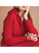 【セルフォード/CELFORD】のデコラティブニットフーディ 人気、トレンドファッション・服の通販 founy(ファニー) ファッション Fashion レディースファッション Fashion for Women トップス・カットソー Cut & Sew Tops ニット Knit Tops & Sweaters グログラン Grosgrain, Grosgrain Ribbon コンパクト Compact, Small Size スマート Smart, Elegant リボン Ribbon, Bow thumbnail RED[046]|ID: prp329100004824716 ipo3291000000035090580