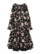 【ピンクハウス/PINK HOUSE】の幸見うさぎプリントミディワンピース 人気、トレンドファッション・服の通販 founy(ファニー) ファッション Fashion レディースファッション Fashion for Women ワンピース Dresses 春 Spring フリル Frill, Ruffle プリント Print, Printed Pattern モチーフ Motif, Design Theme リボン Ribbon, Bow thumbnail クロ|ID: prp329100004824728 ipo3291000000035112471