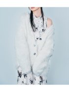 【リリーブラウン/Lily Brown】のシャギーニットカーディガン 人気、トレンドファッション・服の通販 founy(ファニー) ファッション Fashion レディースファッション Fashion for Women トップス・カットソー Cut & Sew Tops ニット Knit Tops & Sweaters カーディガン・羽織り Layered Style Cardigans カーディガン Cardigan, Knitwear スマート Smart, Elegant デコルテ Décolleté, Neckline デニム Denim, Jeans Material フェザー Feather, Feather Detail フェミニン Feminine, Girly フロント Front, Front Design エレガント 上品 Elegant A/W・秋冬 Autumn/Winter thumbnail OWHT[002]|ID: prp329100004824734 ipo3291000000035090742