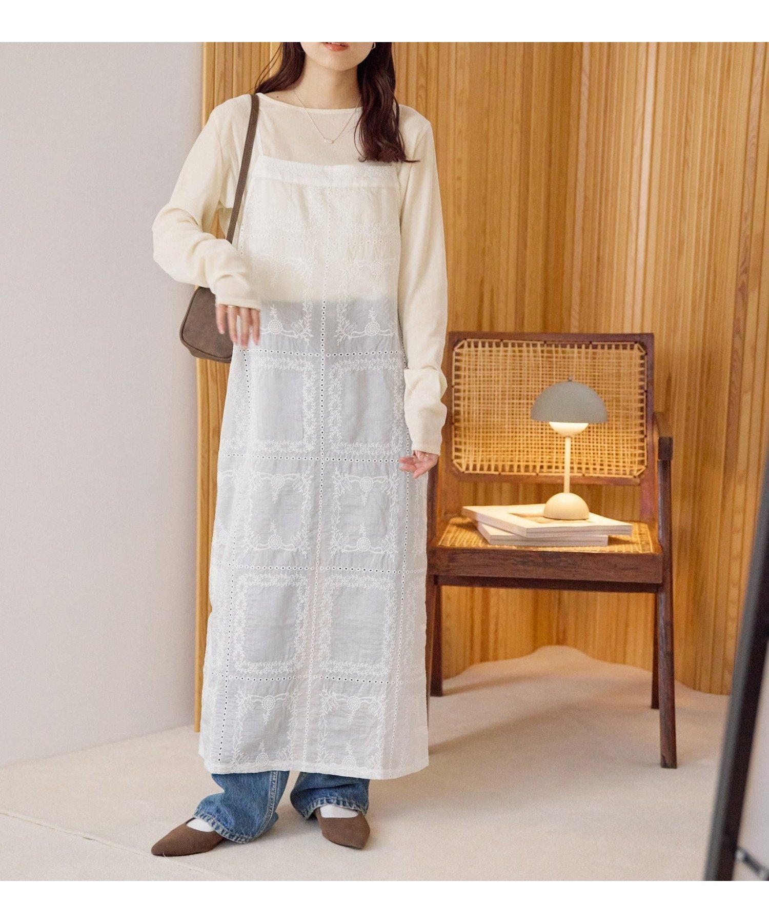 【ディスコート/Discoat】の【SS先行 】パッチワークレースキャミワンピース 人気、トレンドファッション・服の通販 founy(ファニー) 　ファッション　Fashion　レディースファッション　Fashion for Women　ワンピース　Dresses　キャミソールワンピース　Camisole Dresses　 other-1|ID: prp329100004824739 ipo3291000000035090767