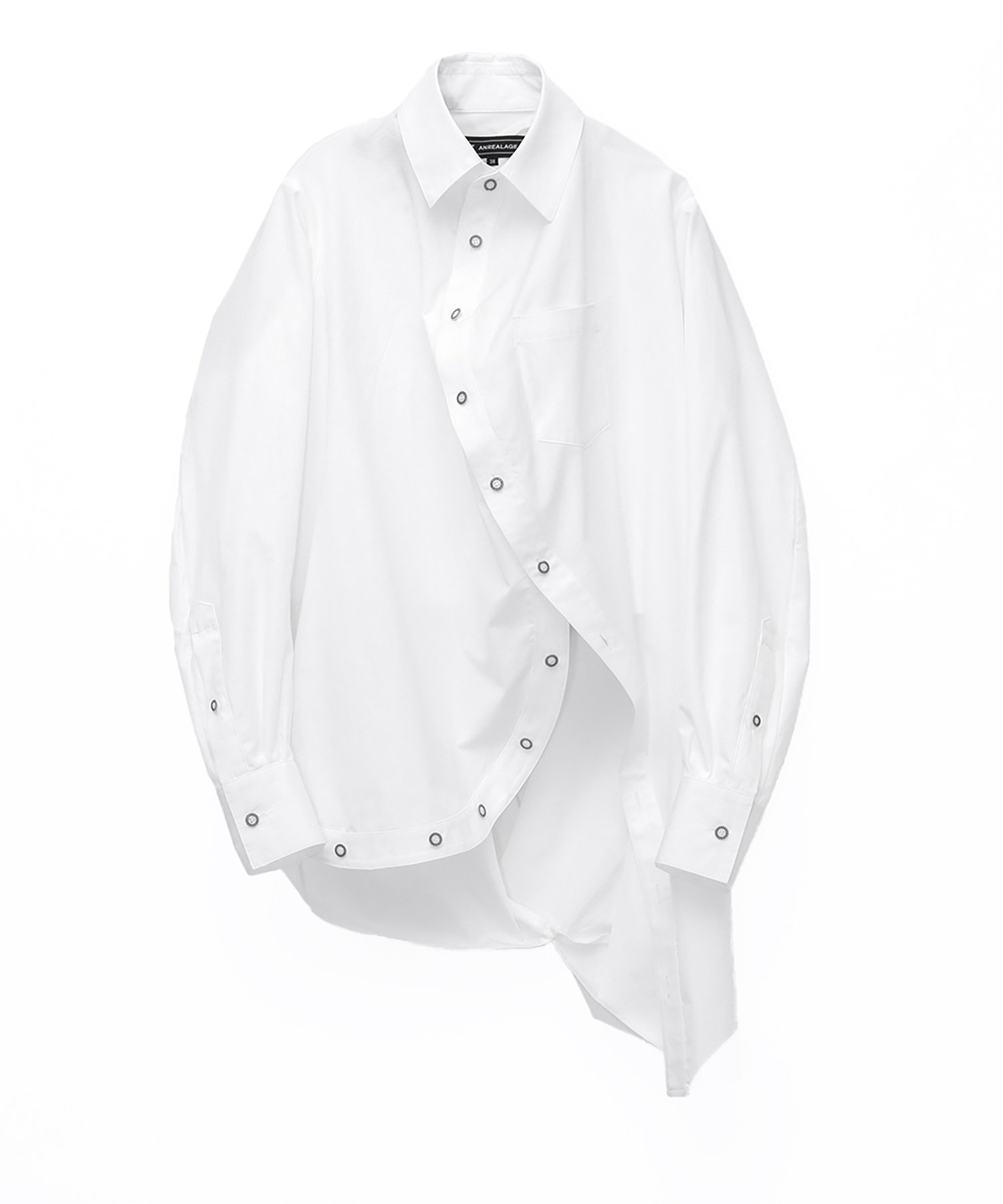 【アンリアレイジ/ANREALAGE】のBALL SHIRT インテリア・キッズ・メンズ・レディースファッション・服の通販 founy(ファニー) 　ファッション　Fashion　レディースファッション　Fashion for Women　トップス・カットソー　Cut & Sew Tops　シャツ・ブラウス・オフィスカジュアル　Elegant Blouses & Button-Ups　ドレープ　Drape, Draping Fabric　ブロード　Broadcloth, Fine Cotton　定番　Standard, Basic Item　WHITE|ID: prp329100004824743 ipo3291000000035090852