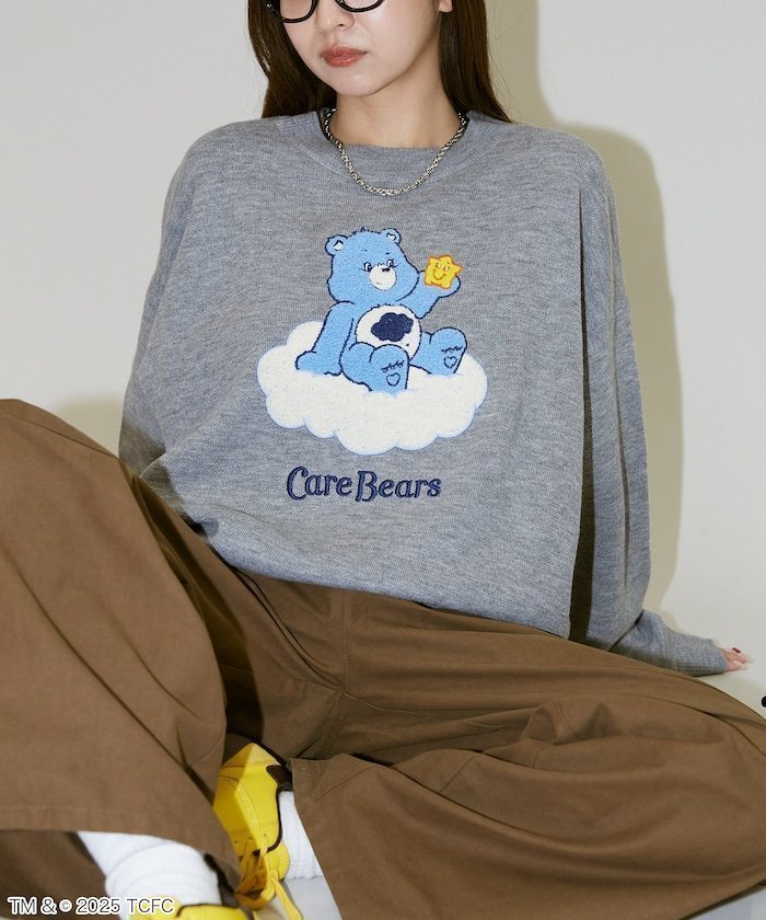 【フリークスストア/FREAK'S STORE】のCareBears(TM)/ケアベア(TM) クルーネック ジャガードニット 限定展開 25AW 人気、トレンドファッション・服の通販 founy(ファニー) 　ファッション　Fashion　レディースファッション　Fashion for Women　トップス・カットソー　Cut & Sew Tops　ニット　Knit Tops & Sweaters　2025年　2025　2025-2026秋冬・A/W　Autumn/Winter 2025–26 AW25–26　冬　Winter / This Winter　おすすめ　Recommended / Our Picks　カーゴパンツ　Cargo Pants, Utility Pants　キャラクター　Character, Licensed Characters　デニム　Denim, Jeans Material　プリント　Print, Printed Pattern　ワイド　Wide, Wide Fit　人気　Popular, Best Seller　A/W・秋冬　Autumn/Winter　 other-1|ID: prp329100004824760 ipo3291000000035091026