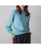 【ビアッジョブルー/Viaggio Blu】のショルダービジューニット 人気、トレンドファッション・服の通販 founy(ファニー) ファッション Fashion レディースファッション Fashion for Women トップス・カットソー Cut & Sew Tops ニット Knit Tops & Sweaters 秋 Autumn パール Pearl, Pearl Accent プレミアム Premium, High-End 冬 Winter / This Winter A/W・秋冬 Autumn/Winter エレガント 上品 Elegant 2025年 2025 2025-2026秋冬・A/W Autumn/Winter 2025–26 AW25–26 thumbnail ライトブルー|ID: prp329100004824772 ipo3291000000035091225
