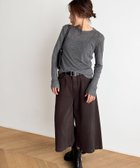 【キャナルジーン/CANAL JEAN】のEl mar リヨセルウールシアーロンT 人気、トレンドファッション・服の通販 founy(ファニー) ファッション Fashion レディースファッション Fashion for Women トップス・カットソー Cut & Sew Tops ロングTシャツ・Tシャツ Longline T-Shirts & Tees おすすめ Recommended / Our Picks インナー Innerwear シンプル Simple, Minimal フィット Fit, Slim Fit ベーシック Basic, Essential thumbnail チャコールグレー|ID: prp329100004824796 ipo3291000000035091623