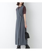 【ヒューマンウーマン/HUMAN WOMAN】のT/TAツイルラップ風ノースリーブワンピース 人気、トレンドファッション・服の通販 founy(ファニー) ファッション Fashion レディースファッション Fashion for Women ワンピース Dresses おすすめ Recommended / Our Picks スタンダード Standard, Basic ノースリーブ Sleeveless, No-Sleeve ラップ Wrap, Wrap Design ワッシャー Washer, Crinkled Finish thumbnail グレー|ID: prp329100004824797 ipo3291000000035091624