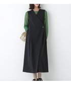 【ヒューマンウーマン/HUMAN WOMAN】のT/TAツイルラップ風ノースリーブワンピース 人気、トレンドファッション・服の通販 founy(ファニー) ファッション Fashion レディースファッション Fashion for Women ワンピース Dresses おすすめ Recommended / Our Picks スタンダード Standard, Basic ノースリーブ Sleeveless, No-Sleeve ラップ Wrap, Wrap Design ワッシャー Washer, Crinkled Finish thumbnail ブラック|ID: prp329100004824797 ipo3291000000035091625