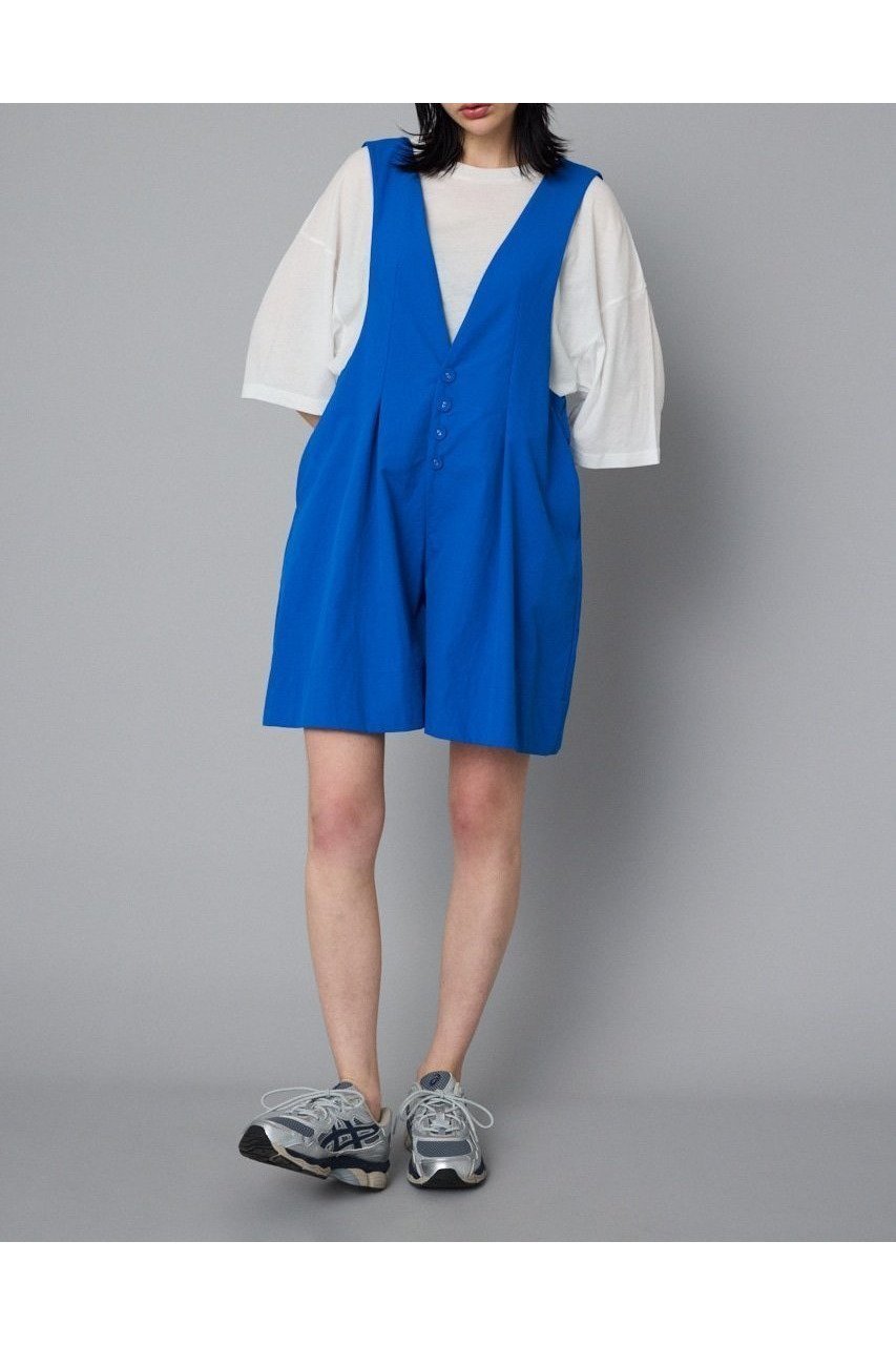 【ヘリンドットサイ/HeRIN.CYE】のShort overalls インテリア・キッズ・メンズ・レディースファッション・服の通販 founy(ファニー) 　ファッション　Fashion　レディースファッション　Fashion for Women　おすすめ　Recommended / Our Picks　アウトドア　Outdoor Clothing　インナー　Innerwear　クラシカル　Classical, Vintage-Inspired　ショート　Short, Short Length　水着　Swimsuit, Swimwear　BLU|ID: prp329100004824801 ipo3291000000035091677