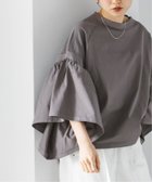 【ノーブル / スピック&スパン/NOBLE / Spick & Span】の《追加》COG THE BIGSMOKE/コグザビッグスモーク LAURA GATHERED SLV TOP 人気、トレンドファッション・服の通販 founy(ファニー) ファッション Fashion レディースファッション Fashion for Women ワンピース Dresses カットソー Cut and Sewn Top ギャザー Gathered, Ruffled スクエア Square, Square Shape パターン Pattern, Design Print フェミニン Feminine, Girly 再入荷 Restock / Back in Stock おすすめ Recommended / Our Picks エレガント 上品 Elegant thumbnail グレー|ID: prp329100004824813 ipo3291000000035091881