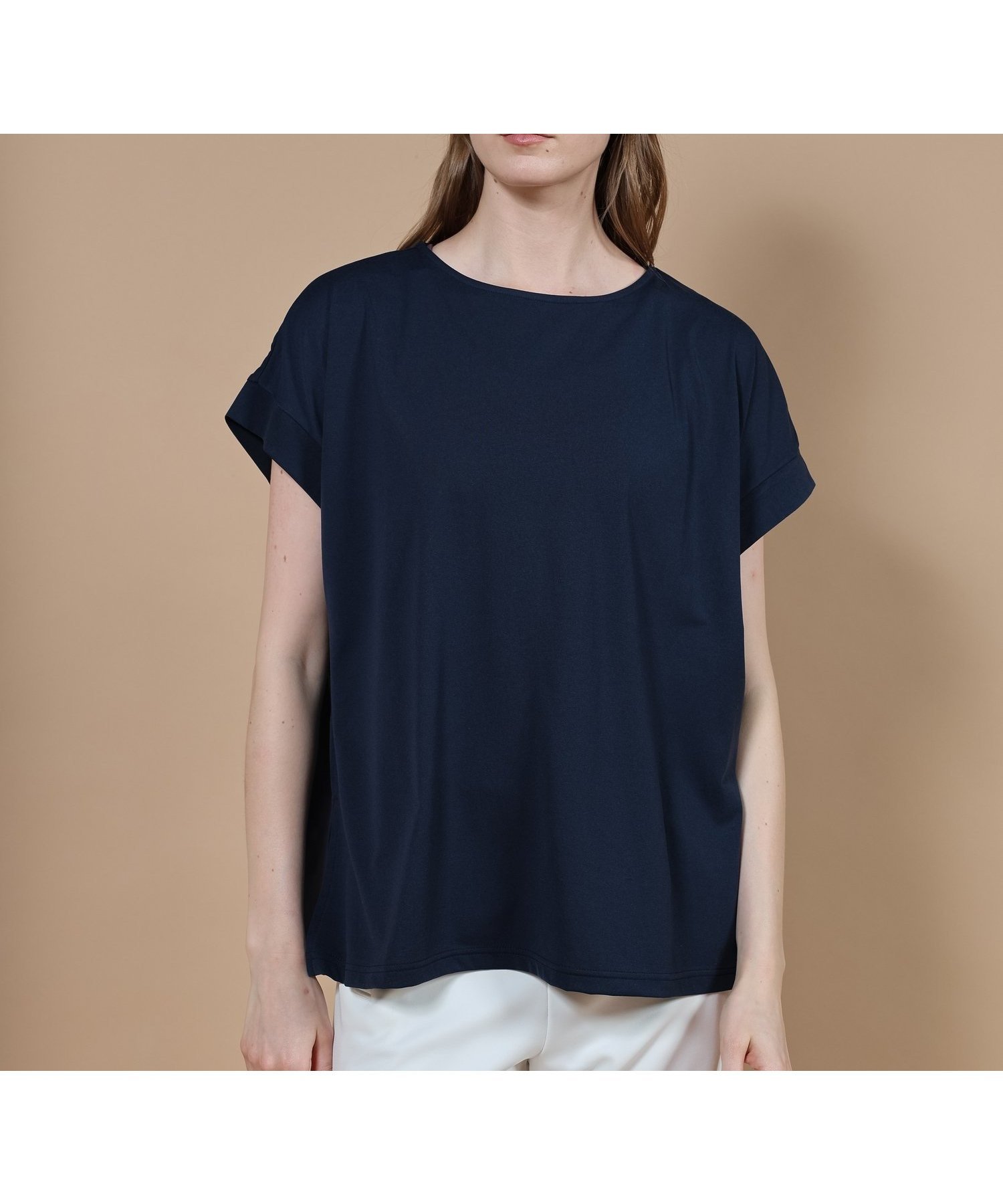 【ジュリエ/Julier】のライトプライム オーバートップス 人気、トレンドファッション・服の通販 founy(ファニー) 　ファッション　Fashion　レディースファッション　Fashion for Women　トップス・カットソー　Cut & Sew Tops　コレクション　Collection, Seasonal Line　ショルダー　Shoulder, Shoulder Strap　ストレッチ　Stretch, Stretchy Fabric　スリット　Slit, Slit Detail　ドロップ　Drop Shoulder, Dropped Style　半袖　Short Sleeve, Half Sleeve　無地　Plain, Solid Color　ヨガ　Yoga, Yoga Wear　ランニング　Running, Running Wear, Activewear, Jogging　リラックス　Relax, Relaxed Fit　ワイド　Wide, Wide Fit　ワーク　Workwear, Utility Style　お家時間・ステイホーム　Stay Home / At Home　 other-1|ID: prp329100004824822 ipo3291000000035091967