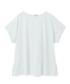 【ジュリエ/Julier】のライトプライム オーバートップス 人気、トレンドファッション・服の通販 founy(ファニー) ファッション Fashion レディースファッション Fashion for Women トップス・カットソー Cut & Sew Tops コレクション Collection, Seasonal Line ショルダー Shoulder, Shoulder Strap ストレッチ Stretch, Stretchy Fabric スリット Slit, Slit Detail ドロップ Drop Shoulder, Dropped Style 半袖 Short Sleeve, Half Sleeve 無地 Plain, Solid Color ヨガ Yoga, Yoga Wear ランニング Running, Running Wear, Activewear, Jogging リラックス Relax, Relaxed Fit ワイド Wide, Wide Fit ワーク Workwear, Utility Style お家時間・ステイホーム Stay Home / At Home thumbnail ホワイト|ID: prp329100004824822 ipo3291000000035091970