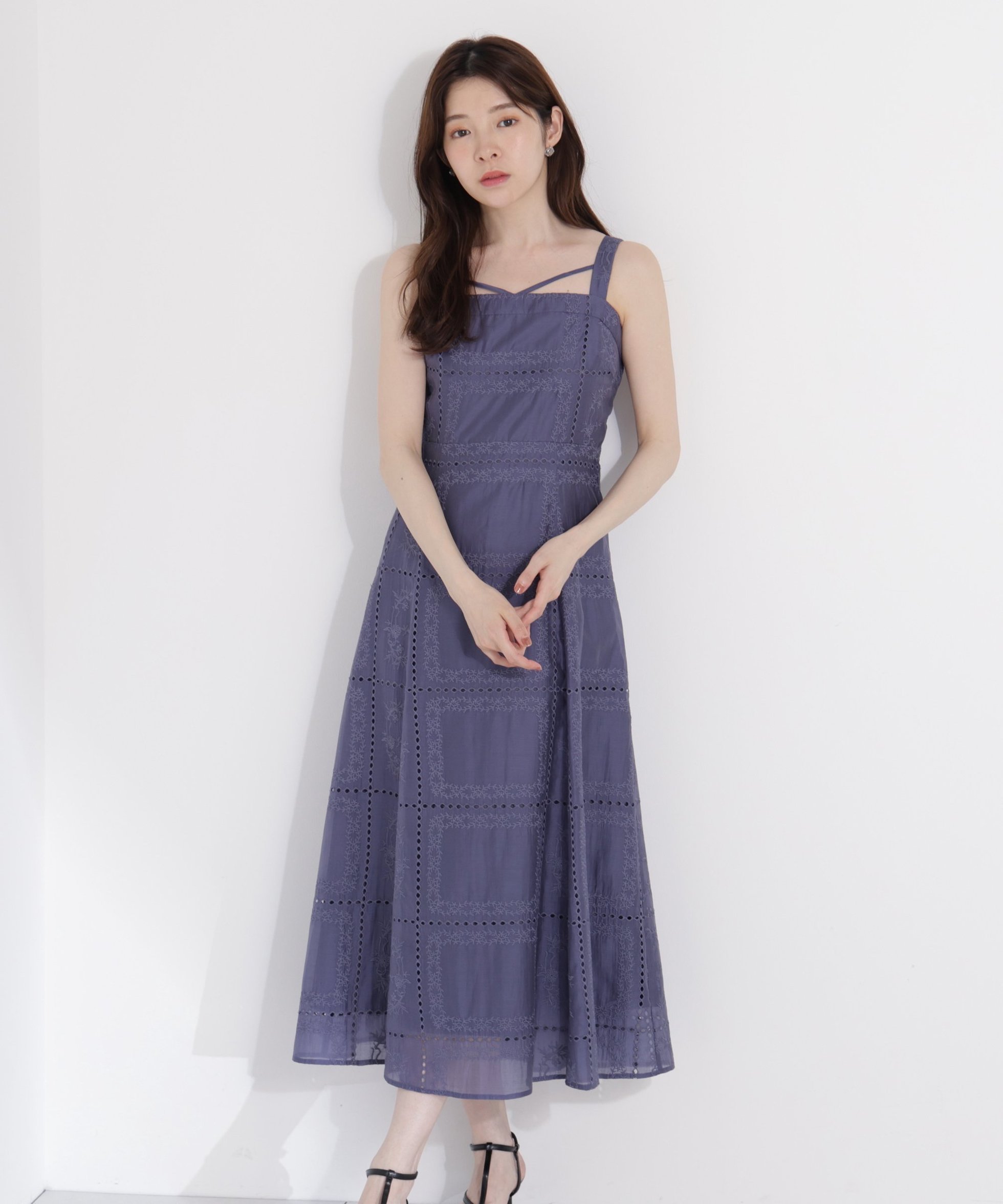 【プロポーション ボディドレッシング/PROPORTION BODY DRESSING】のシアーパネルレースワンピース 人気、トレンドファッション・服の通販 founy(ファニー) 　ファッション　Fashion　レディースファッション　Fashion for Women　ワンピース　Dresses　キャミワンピース　Cami Dress, Slip Dress　シアー　Sheer, See-Through　パターン　Pattern, Design Print　リボン　Ribbon, Bow　エレガント 上品　Elegant　 other-1|ID: prp329100004824826 ipo3291000000035092026