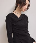 【アダム エ ロペ/ADAM ET ROPE'】の【WEB限定】アシンメトリードレープトップス 人気、トレンドファッション・服の通販 founy(ファニー) ファッション Fashion レディースファッション Fashion for Women トップス・カットソー Cut & Sew Tops 2026年 2026 おすすめ Recommended / Our Picks アシンメトリー Asymmetrical Style カットソー Cut and Sewn Top スラックス Slacks, Dress Pants デニム Denim, Jeans Material ドレープ Drape, Draping Fabric フィット Fit, Slim Fit フェミニン Feminine, Girly ベーシック Basic, Essential ポケット Pocket, Pocket Detail エレガント 上品 Elegant thumbnail ブラック(01)|ID: prp329100004824835 ipo3291000000035092200