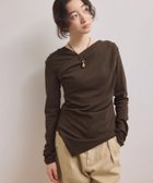 【アダム エ ロペ/ADAM ET ROPE'】の【WEB限定】アシンメトリードレープトップス 人気、トレンドファッション・服の通販 founy(ファニー) ファッション Fashion レディースファッション Fashion for Women トップス・カットソー Cut & Sew Tops 2026年 2026 おすすめ Recommended / Our Picks アシンメトリー Asymmetrical Style カットソー Cut and Sewn Top スラックス Slacks, Dress Pants デニム Denim, Jeans Material ドレープ Drape, Draping Fabric フィット Fit, Slim Fit フェミニン Feminine, Girly ベーシック Basic, Essential ポケット Pocket, Pocket Detail エレガント 上品 Elegant thumbnail ダークブラウン(20)|ID: prp329100004824835 ipo3291000000035092201