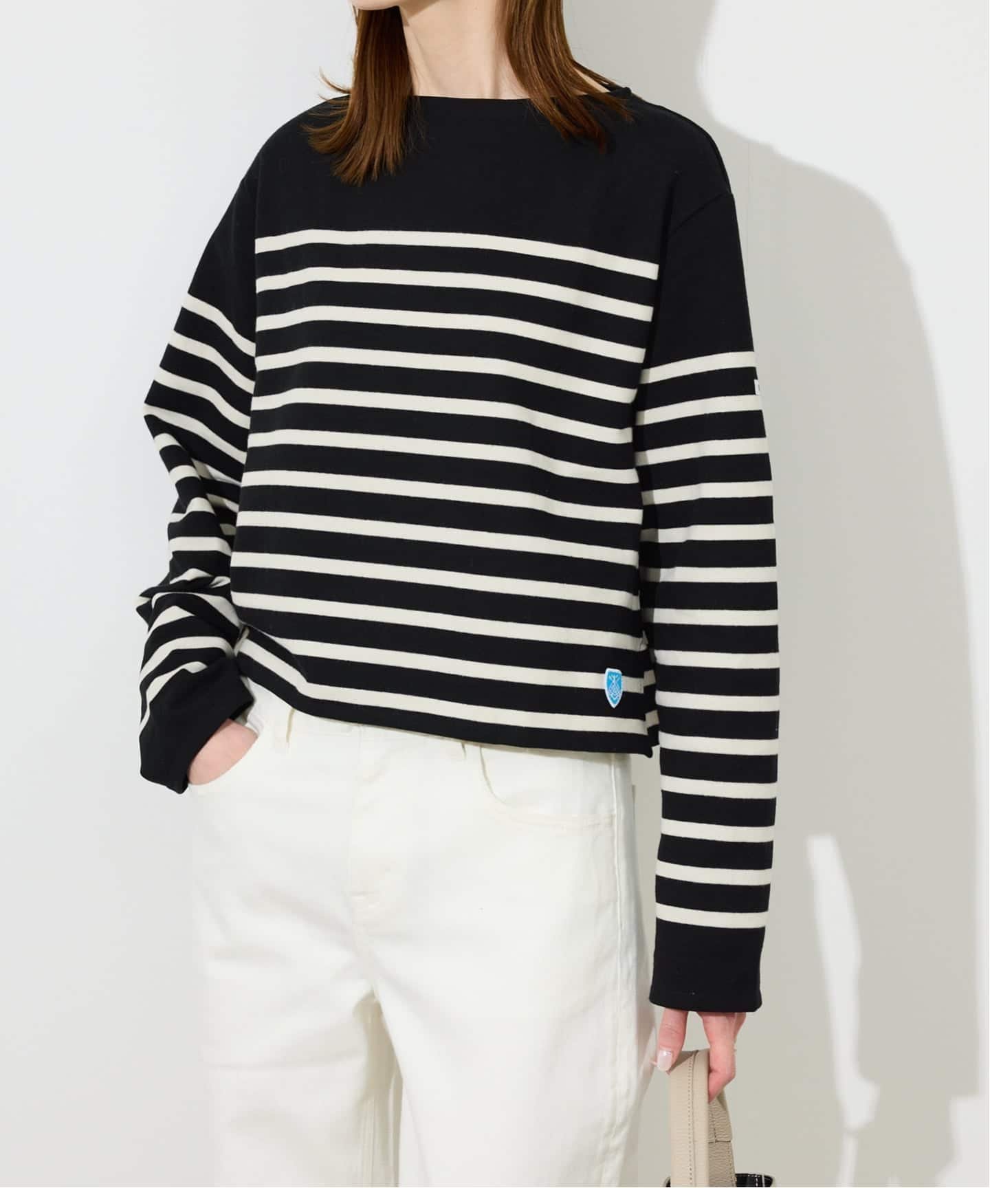 【スローブ イエナ/SLOBE IENA】のORCIVAL/オーシバル RACHEL クロップドプルオーバー #6202 インテリア・キッズ・メンズ・レディースファッション・服の通販 founy(ファニー) 　ファッション　Fashion　レディースファッション　Fashion for Women　トップス・カットソー　Cut & Sew Tops　カジュアルプルオーバー・ニットトップス　Pullovers & Knit Tops / Casual Pullovers　フランス　France, French　ブラック|ID: prp329100004824837 ipo3291000000035092216