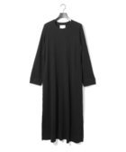 【マーコート/MARcourt】のMIDIUMISOLID for Ladies ワッフルワンピース 人気、トレンドファッション・服の通販 founy(ファニー) ファッション Fashion レディースファッション Fashion for Women ワンピース Dresses ストレート Straight, Straight Cut スリット Slit, Slit Detail トレンド Trend, Trending Now ベーシック Basic, Essential ポケット Pocket, Pocket Detail マキシ Maxi, Full Length ワッフル Waffle, Waffle Knit 今季 This Season, Current Season 長袖 Long Sleeve, Full Sleeve thumbnail ブラック|ID: prp329100004824853 ipo3291000000035092411