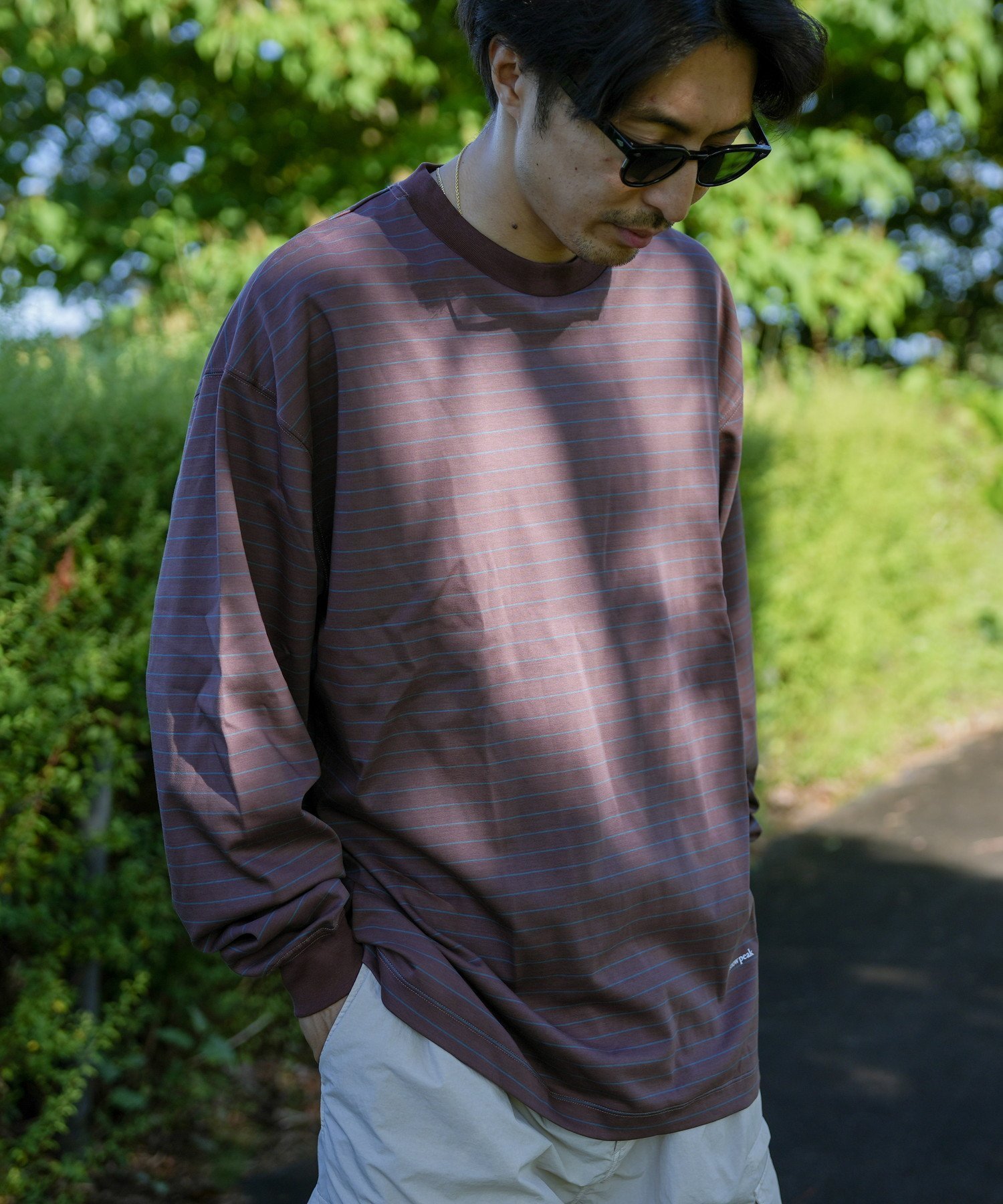 【スノーピーク/SNOW PEAK】のOG CottonMercerizedBD L/S T-Shirt 人気、トレンドファッション・服の通販 founy(ファニー) 　ファッション　Fashion　レディースファッション　Fashion for Women　トップス・カットソー　Cut & Sew Tops　シャツ・ブラウス・オフィスカジュアル　Elegant Blouses & Button-Ups　ロングTシャツ・Tシャツ　Longline T-Shirts & Tees　オーガニック　Organic Cotton　シルケット　Silket, Silky Cotton　スマート　Smart, Elegant　スリーブ　Sleeve, Long Sleeve / Short Sleeve　長袖　Long Sleeve, Full Sleeve　ビビッド　Vivid, Bright Tone　ベーシック　Basic, Essential　ボトム　Bottoms, Lower Wear　ボーダー　Border, Stripe　半袖　Short Sleeve, Half Sleeve　無地　Plain, Solid Color　ロング　Long, Long-Length　A/W・秋冬　Autumn/Winter　冬　Winter / This Winter　おすすめ　Recommended / Our Picks　2025年　2025　2025-2026秋冬・A/W　Autumn/Winter 2025–26 AW25–26　 other-1|ID: prp329100004824862 ipo3291000000035092554
