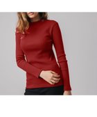 【ラコステ/LACOSTE】のモックネックロングスリーブTシャツ 人気、トレンドファッション・服の通販 founy(ファニー) ファッション Fashion レディースファッション Fashion for Women トップス・カットソー Cut & Sew Tops シャツ・ブラウス・オフィスカジュアル Elegant Blouses & Button-Ups ロングTシャツ・Tシャツ Longline T-Shirts & Tees インナー Innerwear ストレッチ Stretch, Stretchy Fabric モックネック Mock Neck, Short Turtleneck 定番 Standard, Basic Item thumbnail マルーン|ID: prp329100004824876 ipo3291000000035092763