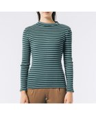 【ラコステ/LACOSTE】のモックネックロングスリーブTシャツ 人気、トレンドファッション・服の通販 founy(ファニー) ファッション Fashion レディースファッション Fashion for Women トップス・カットソー Cut & Sew Tops シャツ・ブラウス・オフィスカジュアル Elegant Blouses & Button-Ups ロングTシャツ・Tシャツ Longline T-Shirts & Tees インナー Innerwear ストレッチ Stretch, Stretchy Fabric モックネック Mock Neck, Short Turtleneck 定番 Standard, Basic Item thumbnail グリーン|ID: prp329100004824876 ipo3291000000035092769