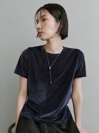 【ミースロエ/MIESROHE】のシアーベロアコンパクトT NVY[089]|ID: prp329100004824892 ipo3291000000035092933