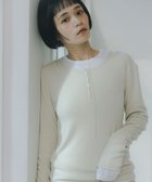 【カロリナ グレイサー/CAROLINA GLASER】のMai / アンサンブル カットソー 人気、トレンドファッション・服の通販 founy(ファニー) ファッション Fashion レディースファッション Fashion for Women トップス・カットソー Cut & Sew Tops アンサンブルニット Knit Ensembles & Twin Sets カットソー・ベーシックTシャツ Cut-and-Sewn Tops / Stretch Tees & Basics アンサンブル Ensemble Set インナー Innerwear カットソー Cut and Sewn Top スタンダード Standard, Basic スペシャル Special, Limited Edition トレンド Trend, Trending Now 定番 Standard, Basic Item thumbnail IVORY|ID: prp329100004824895 ipo3291000000035093000