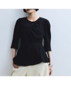 【アダム エ ロペ/ADAM ET ROPE'】の【WEB限定】ハーフスリーブペプラムカットソー 人気、トレンドファッション・服の通販 founy(ファニー) ファッション Fashion レディースファッション Fashion for Women トップス・カットソー Cut & Sew Tops カットソー・ベーシックTシャツ Cut-and-Sewn Tops / Stretch Tees & Basics ウォッシャブル Machine Washable カットソー Cut and Sewn Top ジャケット Jacket, Outerwear スラックス Slacks, Dress Pants スリーブ Sleeve, Long Sleeve / Short Sleeve テレコ Ribbed, Rib Stitch デニム Denim, Jeans Material フィット Fit, Slim Fit フェミニン Feminine, Girly ブルゾン Blouson, Bomber Jacket ペプラム Peplum, Flared Hem ボトム Bottoms, Lower Wear ポケット Pocket, Pocket Detail ロング Long, Long-Length A/W・秋冬 Autumn/Winter おすすめ Recommended / Our Picks エレガント 上品 Elegant 2026年 2026 thumbnail ブラック(01)|ID: prp329100004824903 ipo3291000000035093140