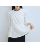 【アダム エ ロペ/ADAM ET ROPE'】の【WEB限定】ハーフスリーブペプラムカットソー 人気、トレンドファッション・服の通販 founy(ファニー) ファッション Fashion レディースファッション Fashion for Women トップス・カットソー Cut & Sew Tops カットソー・ベーシックTシャツ Cut-and-Sewn Tops / Stretch Tees & Basics ウォッシャブル Machine Washable カットソー Cut and Sewn Top ジャケット Jacket, Outerwear スラックス Slacks, Dress Pants スリーブ Sleeve, Long Sleeve / Short Sleeve テレコ Ribbed, Rib Stitch デニム Denim, Jeans Material フィット Fit, Slim Fit フェミニン Feminine, Girly ブルゾン Blouson, Bomber Jacket ペプラム Peplum, Flared Hem ボトム Bottoms, Lower Wear ポケット Pocket, Pocket Detail ロング Long, Long-Length A/W・秋冬 Autumn/Winter おすすめ Recommended / Our Picks エレガント 上品 Elegant 2026年 2026 thumbnail オフホワイト(15)|ID: prp329100004824903 ipo3291000000035093141