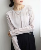 【ルクールブラン/le.coeur blanc】の《手洗い可能》ベロアロングスリーブTシャツ 人気、トレンドファッション・服の通販 founy(ファニー) ファッション Fashion レディースファッション Fashion for Women トップス・カットソー Cut & Sew Tops シャツ・ブラウス・オフィスカジュアル Elegant Blouses & Button-Ups ロングTシャツ・Tシャツ Longline T-Shirts & Tees ベロアトップス Velour Tops / Velvet-Look Items インナー Innerwear ウェーブ Wavy Pattern 秋 Autumn カットソー Cut and Sewn Top コンパクト Compact, Small Size 今季 This Season, Current Season ジャケット Jacket, Outerwear ストレッチ Stretch, Stretchy Fabric ストレート Straight, Straight Cut トレンド Trend, Trending Now フィット Fit, Slim Fit ブルゾン Blouson, Bomber Jacket ベスト Vest, Waistcoat ベロア Velour, Soft Velvet A/W・秋冬 Autumn/Winter おすすめ Recommended / Our Picks エレガント 上品 Elegant thumbnail アイボリー|ID: prp329100004824929 ipo3291000000035094082