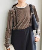 【ルクールブラン/le.coeur blanc】の《手洗い可能》ベロアロングスリーブTシャツ 人気、トレンドファッション・服の通販 founy(ファニー) ファッション Fashion レディースファッション Fashion for Women トップス・カットソー Cut & Sew Tops シャツ・ブラウス・オフィスカジュアル Elegant Blouses & Button-Ups ロングTシャツ・Tシャツ Longline T-Shirts & Tees ベロアトップス Velour Tops / Velvet-Look Items インナー Innerwear ウェーブ Wavy Pattern 秋 Autumn カットソー Cut and Sewn Top コンパクト Compact, Small Size 今季 This Season, Current Season ジャケット Jacket, Outerwear ストレッチ Stretch, Stretchy Fabric ストレート Straight, Straight Cut トレンド Trend, Trending Now フィット Fit, Slim Fit ブルゾン Blouson, Bomber Jacket ベスト Vest, Waistcoat ベロア Velour, Soft Velvet A/W・秋冬 Autumn/Winter おすすめ Recommended / Our Picks エレガント 上品 Elegant thumbnail モカ|ID: prp329100004824929 ipo3291000000035094084