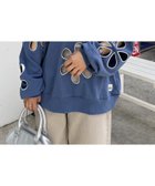 【チャオパニックティピー/CIAOPANIC TYPY】の【HELLO.SANFRANCISCO】フラワーカットアウトオーバースウェット 人気、トレンドファッション・服の通販 founy(ファニー) ファッション Fashion レディースファッション Fashion for Women トップス・カットソー Cut & Sew Tops レディースパーカー・カジュアルフーディー Casual Hoodies & Sweatshirts スウェット・クルーネックトップス Sweatshirts & Crewnecks / Relaxed Fit Sweat Tops インナー Innerwear ショート Short, Short Length スウェット / スエット Sweatshirt, Sweatwear デニム Denim, Jeans Material トレンド Trend, Trending Now 定番 Standard, Basic Item フラワー Flower, Floral ルーズ Loose, Oversized おすすめ Recommended / Our Picks thumbnail ブルー|ID: prp329100004824930 ipo3291000000035094096